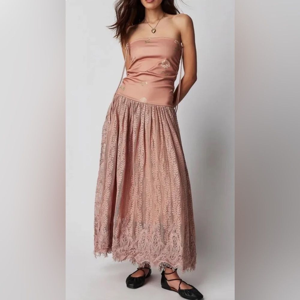 New Free People Rosie Plains Convertible Skirt/Dress